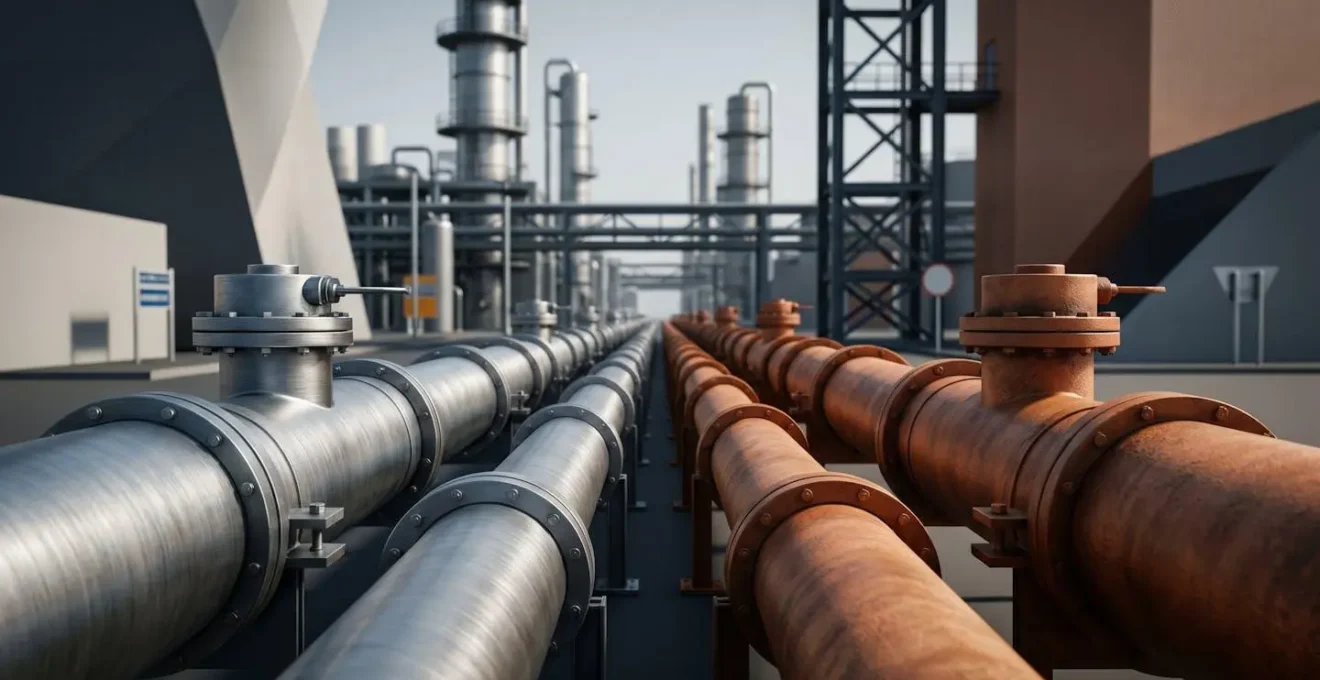 Industrial hydrogen pipeline infrastructure for clean energy transport