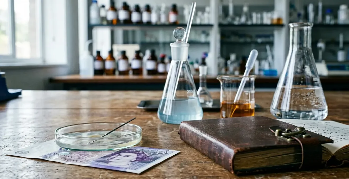 Conceptual photograph illustrating doctoral research funding opportunities in UK STEM fields