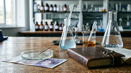 Conceptual photograph illustrating doctoral research funding opportunities in UK STEM fields